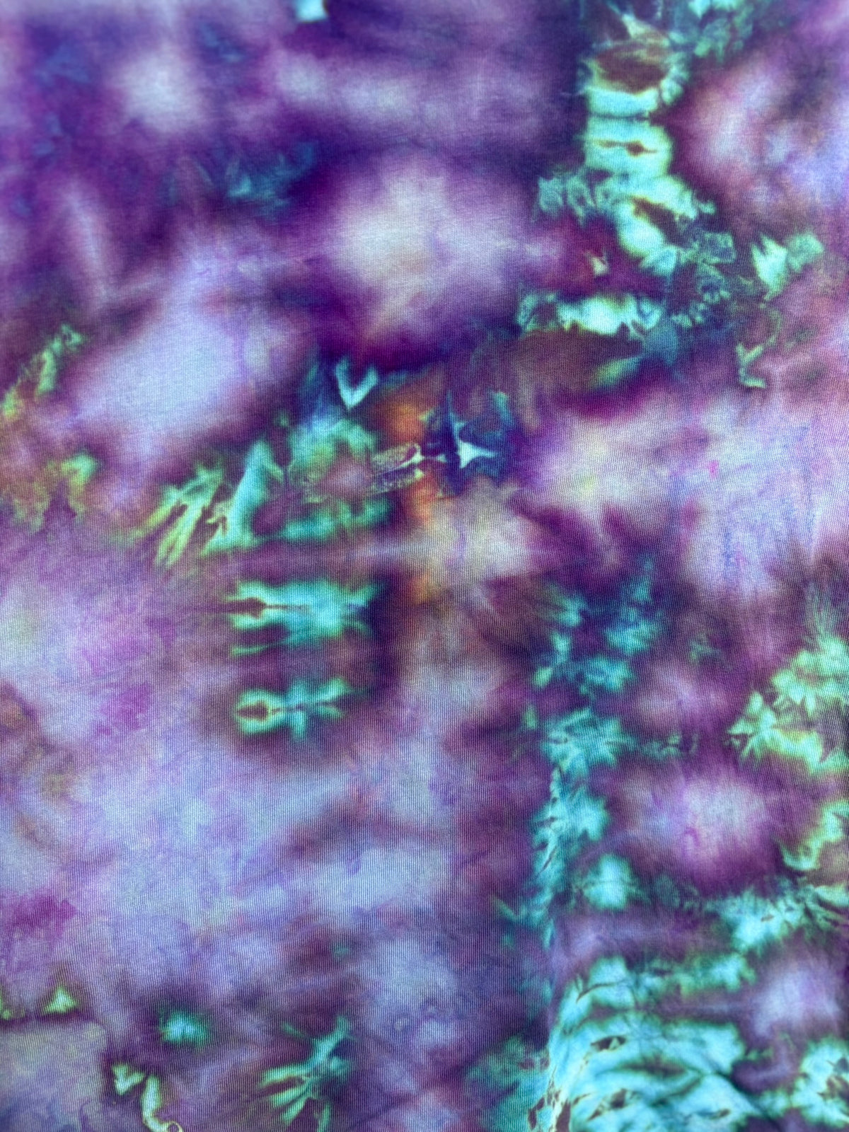 Upcycled Polo Ralph Lauren Kids Hand-Dyed Tie-Dye T-Shirt – Size 7